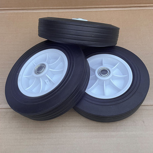 ล้อรถเข็นยางตัน ขนาด 79 มม. รูขนาด 19 มม. - Product Image 2