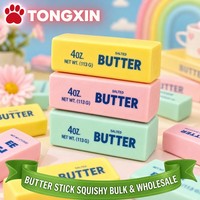 TONGXIN Crunchi Squishy Butter Stick Toy Slow Rebound Soft Squeeze Fidget Stress Ball Building Block Bulk Wholesale OEM ODM