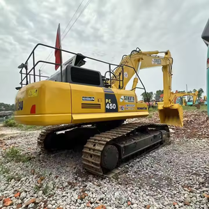 Machinerie lourde d'occasion, excavatrice hydraulique Komatsu PC450, roulement PLC, capacité de la benne de 2,1 m, puissance de 257 kW, moteur de 45 tonnes - Product Image 3