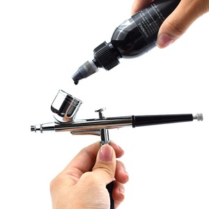 Kit professionnel d'encre et de teinture organique en spray pour aérographe, pour l'amélioration de la ligne des cheveux et l'entretien de la barbe - Product Image 6