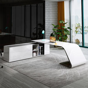 Dipingere tavolo capo di fascia alta semplice moderno direttore della moda creativo di grande classe tavolo e sedia combinazione - Product Image 6