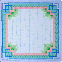 Tapis de jeu de Mahjong antidérapant, lavable, pour la maison, réduction du bruit, couverture de table, tapis de Mahjong Sunday