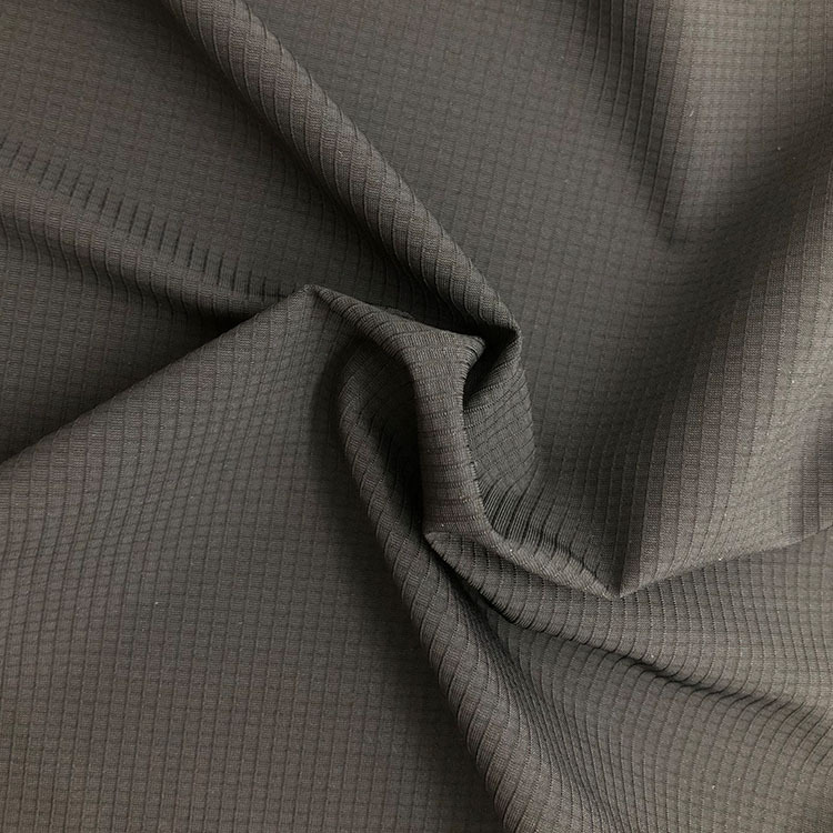 Factory Quick Dry 180GSM 78%Nylon 22%Spandex Knit Stretch Jacquard Plaid 4 Way Stretch Fabric for Sports T-Shirt,Yogawear Bra