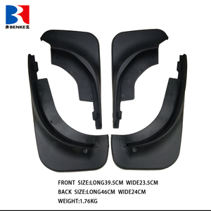 Acessórios para carros para Volkswagen VW Touareg 2011 2012 2013 2014 2015 2016 para-lamas, PP-material para proteção de lama - Product Image 2