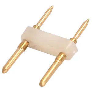 Connettore a 2 pin per strisce ad alta tensione, resistente e sicuro, ideale per impianti elettrici e connessioni. - Product Image 1