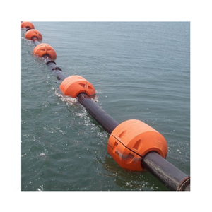 Custom 500*750MM <strong>Floating</strong> <strong>Dredging</strong> Pipe Buoy PE Foam Filled Warning <strong>Floating</strong> Barrier Plastic Hose Floaters - Product Image 3
