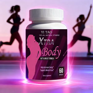 Cápsulas Naturales para Aumento de Senos, Suplemento Herbal para Reafirmar y Levantar el Busto, 60 Cápsulas Blandas - Product Image 5