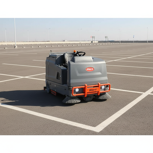 Высококачественная промышленная подметальная машина с сиденьем для оператора, сверхмощная, для уборки парковок, аэропортов и взлетно-посадочных полос - Product Image 2