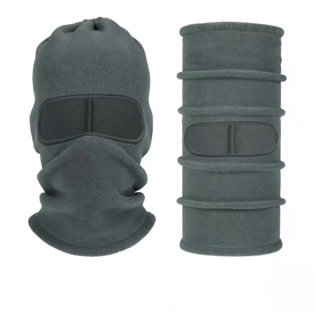 neck gaiter face cover mask bandana balaclava Windproof Fleece Thermal Face Mask Motorcycle Neck Warmer Hood Winter Gear