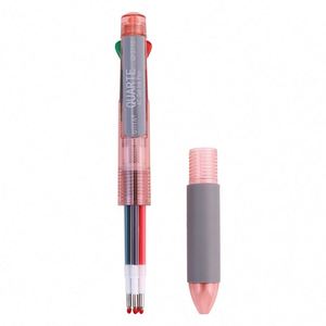 4-in-1 <b>Multi</b>-<b>Color</b> Ballpoint <b>Pen</b> Custom Logo Print Gel <b>Pens</b> with 0.5mm 0.7mm Writing Width for School & Office Promotional Gift - Product Image 3