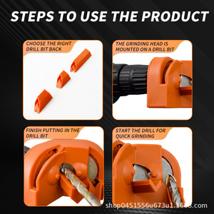 Guest Quality Portable Electric Drill Bit <b>Sharpener</b> 2-16Mm Mocarb Cutter Design For Diy Use - Product Image 3
