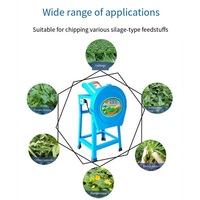 Tondeuse à gazon électrique multifonctionnelle Petit hachoir à gazon Broyeur d'aliments pour animaux