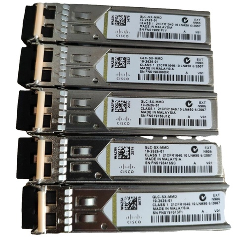GLC-SX-MMD 1000BASE-SX SFP transceiver module, MMF, 850nm, DOM GLC-SX-MMD