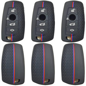 Pour <span class=keywords><strong>BMW</strong></span> Série <span class=keywords><strong>1</strong></span> 2 3 4 5 6 7 M X3 X4 <span class=keywords><strong>F20</strong></span> F22 F30 F31 F36 F10 F11 F07 F12 F01 Housse de <span class=keywords><strong>clé</strong></span> de voiture en silicone - Product Image 5