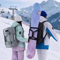 Sac à dos de ski unisexe imperméable avec logo personnalisé, multifonctionnel pour sports d'hiver, sac de voyage week-end, vente en gros OEM