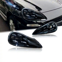 Pour Porsche Cayenne 957 9PA : Ensemble de phares LED Matrix 07-10, mise à niveau style 2021, transformation de phares anciens en nouveaux avec DRL, Plug & Play