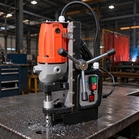 Perceuse magnétique BRM-35 1100W, machine à scier annulaire électrique 35mm, coupe annulaire robuste 220-240V pour la fabrication d'acier