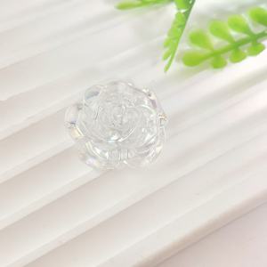 15/19/24mm in resina AB chiara e trasparente Candy Rose Flatback Cabochon Flatback per telefono parti Deco capelli Scrapbooking artigianale - Product Image 5