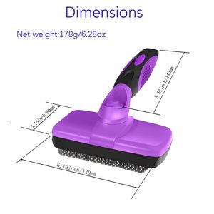 <b>Pet</b> Cleaning Product Essential Plastic <b>Pet</b> Hair <b>Brush</b> Needle Comb Cat Dog Hair Removal Comb for <b>Pet</b> Cleaning & Bathing - Product Image 2