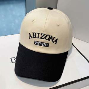 หมวกเบสบอลสำหรับผู้หญิงมี6แผง2โทนสีหมวกกีฬาเบสบอลปักโลโก้ได้ตามต้องการ - Product Image 2