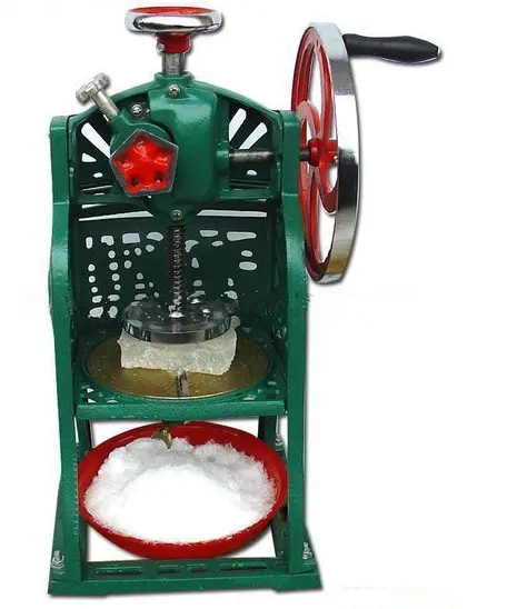 Manual de barbear bloco de gelo neve máquina triturador de gelo máquina de barbear