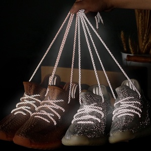 Olian Lacets réfléchissants pour hommes femmes Baskets Lacets de chaussures Lacets réfléchissants de sécurité Lacets ronds pour bottes - Product Image 4