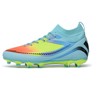 <span class=keywords><strong>Botas</strong></span> de Tobillo Alto para Entrenamiento de Fútbol, para Interiores, Primavera/Invierno, Listas para Enviar de Fábrica, con Parte Superior de PU, para Hombre - Product Image 4