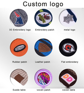 Biểu Tượng Tùy Chỉnh Trống Rắn Màu Dệt Kim Beanies Unisex Mùa Thu Mùa Đông Trẻ Em Lạnh Hat Acrylic Mềm Dệt Kim Đồng Bằng Cuff Beanie Hat - Product Image 5