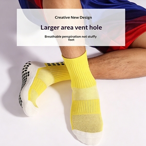 Calze <span class=keywords><strong>da</strong></span> <span class=keywords><strong>Calcio</strong></span> Personalizzate Antiscivolo, Calze Sportive <span class=keywords><strong>con</strong></span> Suola in Silicone - Product Image 3