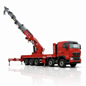 Grúa hidráulica de servicio pesado montada en camión HOWO 8x4 de 100 toneladas para elevación en construcción - Product Image 6