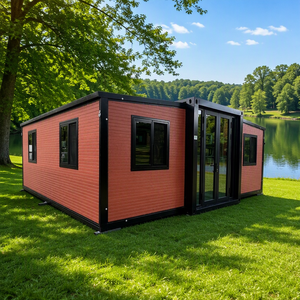 <span class=keywords><strong>Casa</strong></span> Modular Prefabricada ZYBOX con Textura de Madera Resistente a la Intemperie, <span class=keywords><strong>Casa</strong></span> Contenedor Expandible de Lujo de 20 pies/40 pies con Baño para EE. UU. y Australia - Product Image 1