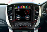 Autoradio Android vertical 12,1 pouces pour Mitsubishi Pajero Sport & L200 2017 |   Hexa-Core rapide |   Lecteur multimédia |   Carplay