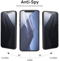 Protecteur d'écran Anti-espion à couverture complète pour iPhone 11 12 13 14, protecteur d'écran en verre de confidentialité pour samsung huawei xiaoxi motorola