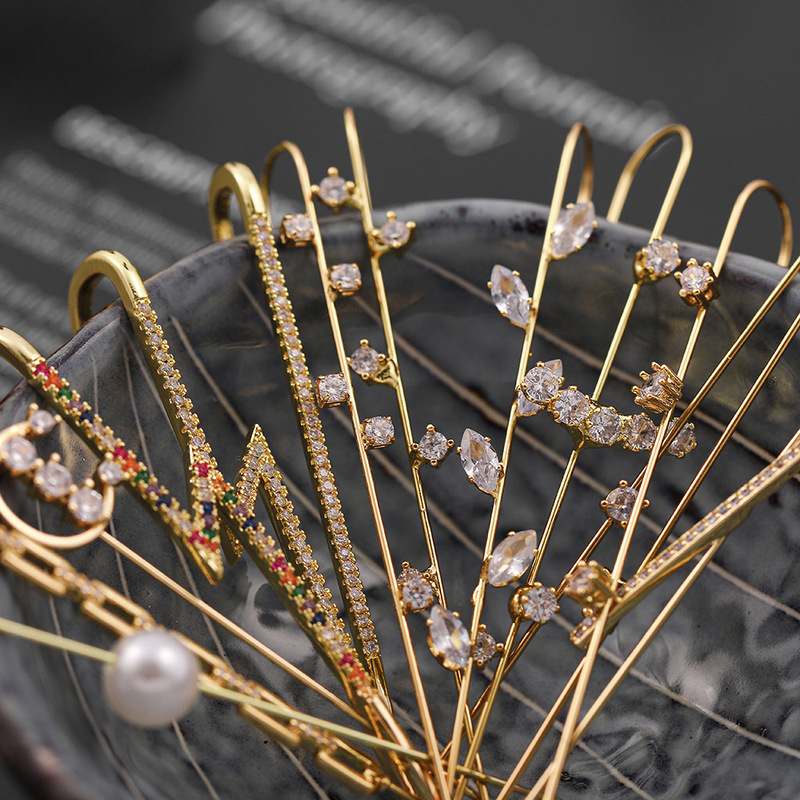 Crystal Fashion Luxury Women Ear Cuff