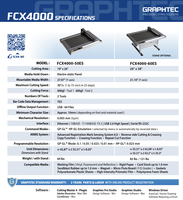 Оригинальный FCX4000-50ES планшетный резак Graphtec, лучшее качество резки