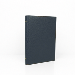 Libreta de Anillas A5 de Cuero Italiano Genuino con Logotipo Personalizado del Fabricante OEM, con Bolsa de Lona, Regalo Corporativo Ejecutivo - Product Image 3