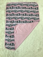 Couverture pour bébé en bambou doux, production en gros par Little Glow Kids Professional Factory, accepte l'impression personnalisée