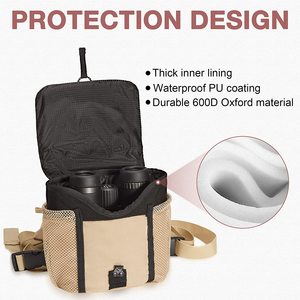 Arnés de Binoculares Ajustable en Oferta, Bolsa de Pecho para Binoculares, Arnés de Binoculares Resistente al Agua para Senderismo y Caza - Product Image 4