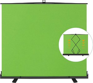 Panel croma plegable <span class=keywords><strong>de</strong></span> pantalla verde para fotografía, telón <span class=keywords><strong>de</strong></span> fondo <span class=keywords><strong>de</strong></span> gran tamaño <span class=keywords><strong>de</strong></span> 2x2,5 m para vídeo y <span class=keywords><strong>estudio</strong></span> en vivo - Product Image 3