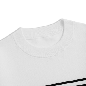 Maglione Pullover a Righe in Cotone per <span class=keywords><strong>Donna</strong></span>, <span class=keywords><strong>Elegante</strong></span> e Minimalista, di Alta Qualità per l'Inizio dell'Autunno - Product Image 2