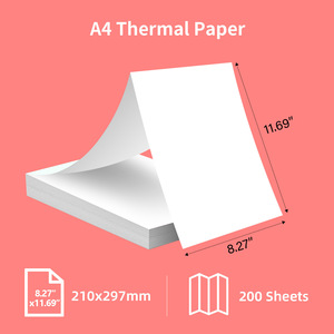 Papel Térmico Jinlan Personalizado para <span class=keywords><strong>Fax</strong></span>, Formato A4 (8.27x11.69") y US Letter (8.5x11"), 100% Pulpa <span class=keywords><strong>de</strong></span> Madera, Hojas en Z, Jumbo - Product Image 5