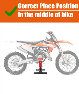 <span class=keywords><strong>Cavalletto</strong></span> Sollevatore JFG RACING per Moto da Cross Capacità 450 kg Jack di Sollevamento Sgabello per Manutenzione Moto - Product Image 6