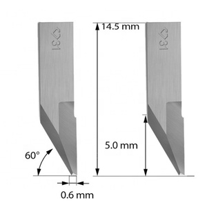 Lame de découpe pour traceur en carbure de tungstène magnétique Z31 Z41 Z44 - Product Image 2