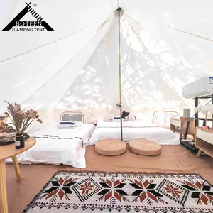 Tente de glamping Safari Lodge, <span class=keywords><strong>yourte</strong></span> mongole pour 2 personnes, imperméable, tissu Oxford 900D, pour hébergement <span class=keywords><strong>en</strong></span> resort - Product Image 1