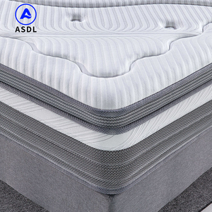 Matelas en mousse haute densité en boîte, matelas à ressorts ensachés 5 zones, taille king, queen, simple, <span class=keywords><strong>double</strong></span>, matelas à ressorts ensachés - Product Image 1