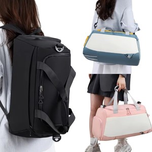 Bolsa de Viaje Multifuncional, Mochila, Bolsa de Mano, Bandolera, Bolsa de Gimnasio, Gran Capacidad, Bolsa Deportiva para Fin de Semana - Product Image 1
