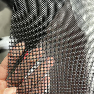 도난 방지 화면 블랙 보안 와이어 메쉬 킹콩 그물 스크린 메쉬 플라이 스크린 메쉬 창 및 문 용 - Product Image 5
