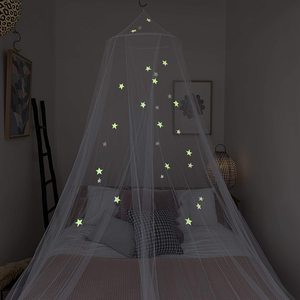 La coperta da letto per bambini è adatta sia per i letti dei ragazzi che dei ragazze. Il motivo <span class=keywords><strong>a</strong></span> stelle notturne illuminato dal buio - Product Image 2