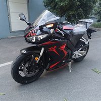 500cc sepeda motor kekuatan besar EFI ABS TFT SPEEDOMETER berpendingin air mesin balap silinder ganda sepeda motor