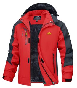 Chaqueta con Logotipo Personalizado al por Mayor, Chaqueta de Invierno para Esquí, Chaqueta Cortavientos para Hombre, Chaqueta de Invierno con Cremallera - Product Image 4